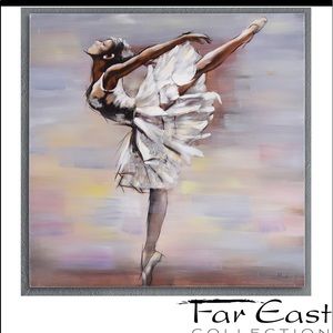 Oil painting done on canvas